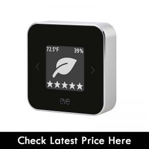 Eve Room - Indoor Air Quality Monitor for tracking VOC, temperature & humidity, display, no bridge necessary, Bluetooth Low Energy (Apple HomeKit)