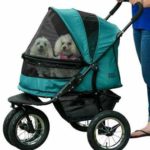 Pet Gear NO-ZIP Double Pet Stroller