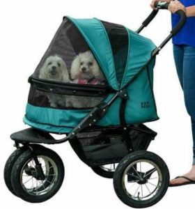 Pet Gear NO-ZIP Double Pet Stroller