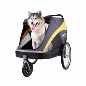 5. Ibaya Large Pet Stroller