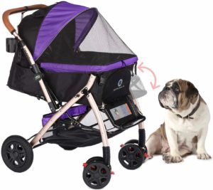 HPZ Pet Rover XL Extra-Long Premium Heavy Duty Stroller