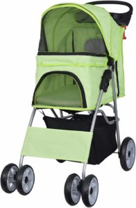 VIVO Four Wheel Pet Stroller