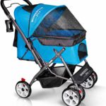 WonderFold Pet 4 Wheels Folding Pet Stroller